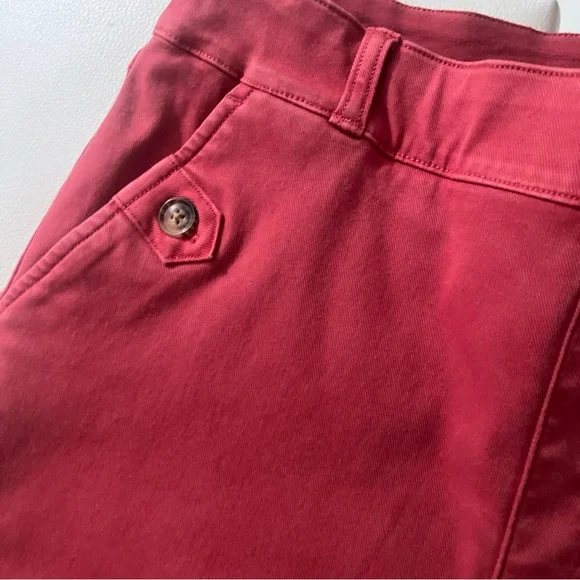 SPANX-stretch twill cropped wide leg pants . Size large - Picture 4 of 6